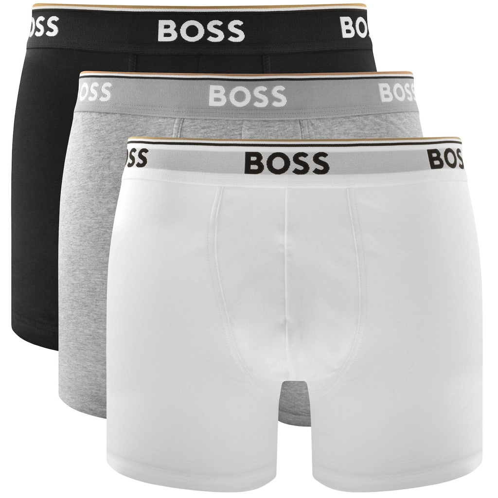 Boss Bodywear BOSS Underwear 3 Pack Long Boxer Briefs